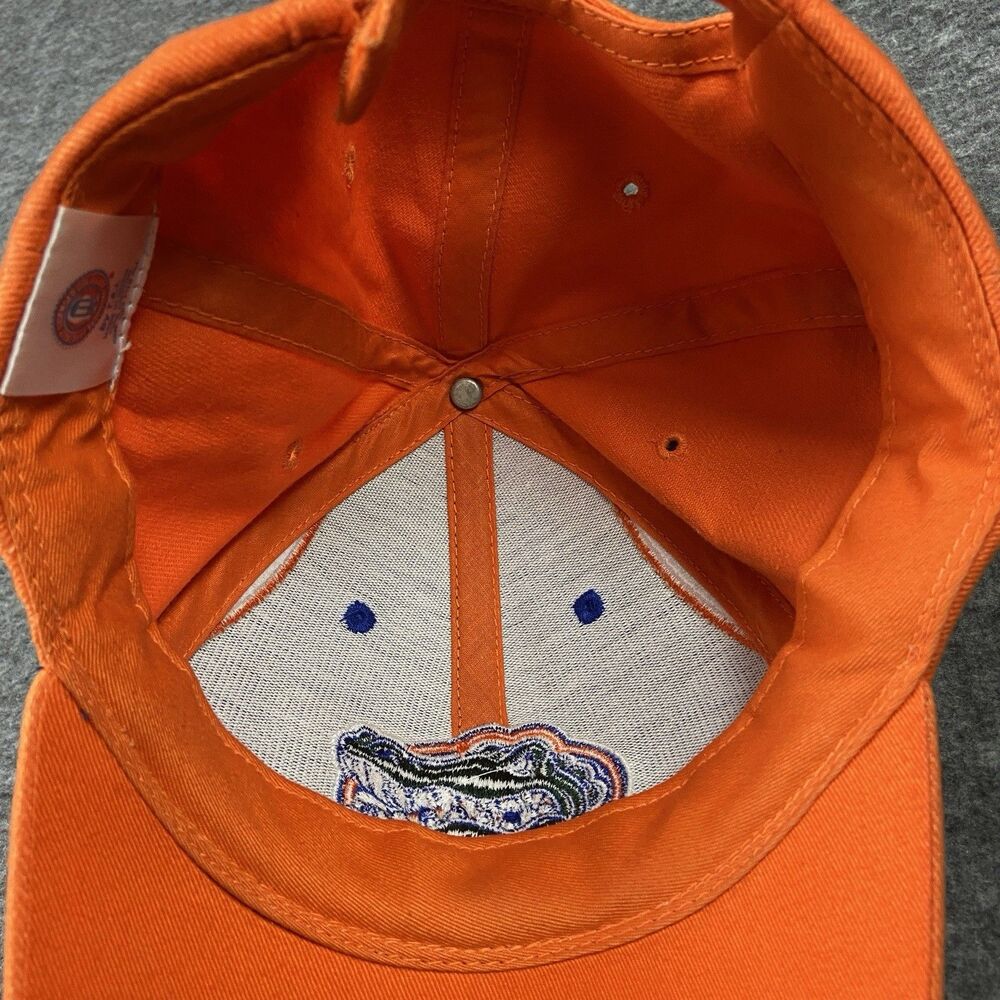 TEI Florida Gators Hat Blue Orange Gator F Cap Adjustable Strapback - Picture 11 of 16